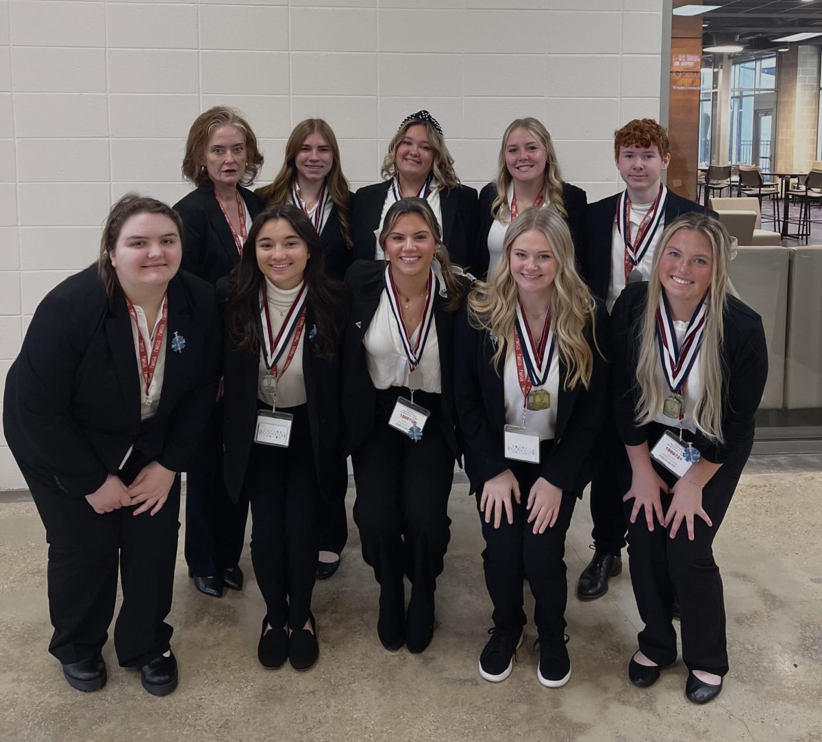 HOSA Students at the state competition.
