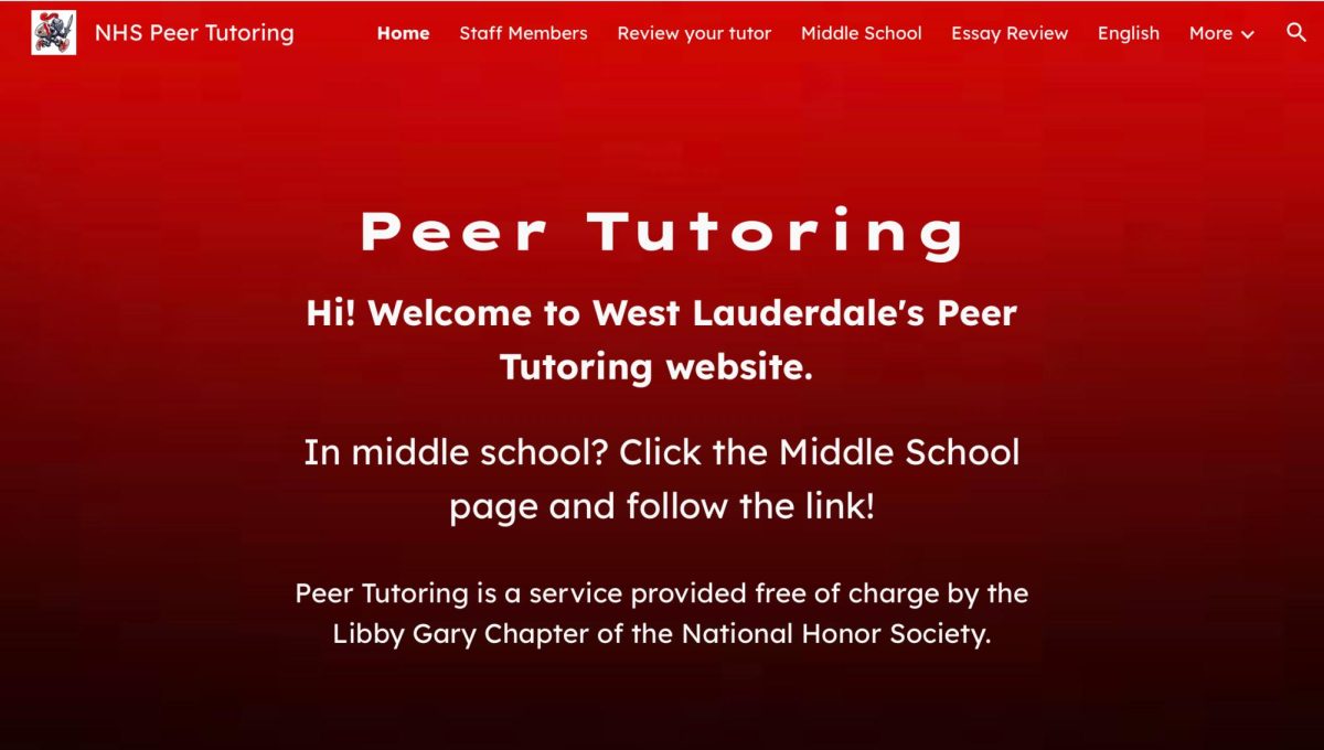 NHS Peer Tutoring Publishes New Website